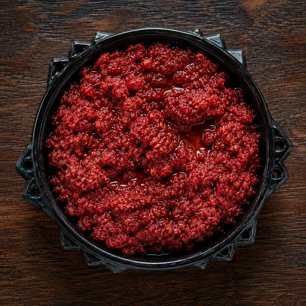 Kitfo &ndash; Ethiopian-Eritrean dish at Baro Ethiopian-Eritrean Cuisine in Winnipeg, MB